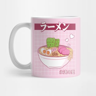 Ramen in Vaporwave Retro 80s Mug